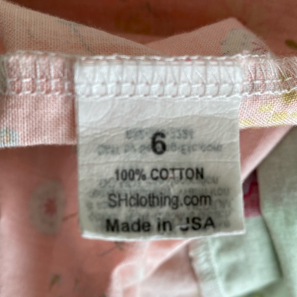 Multi Fabric Sun Dress Girl’s Size 6 - Picture 3 of 9